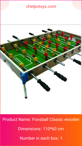 toy-Foosball Classic wooden-chelpo